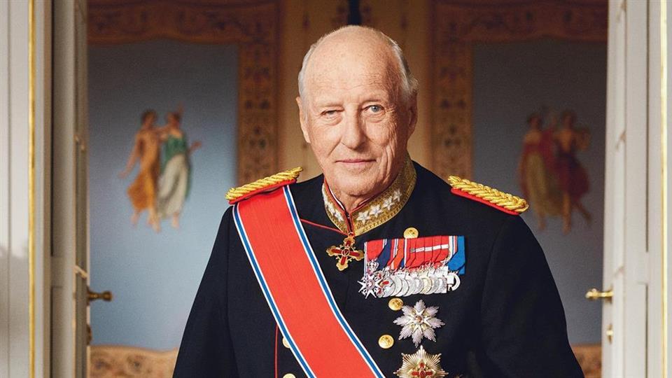 Lenkje til artikkel: Kong Harald V er død