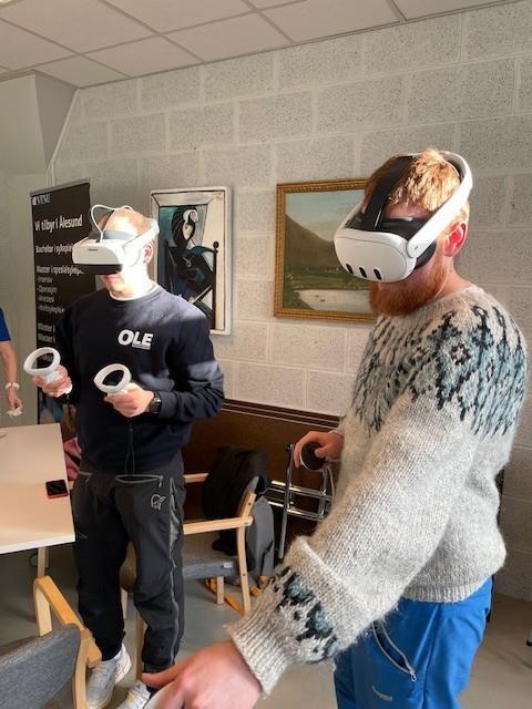 Test av VR-briller - Klikk for stort bilete